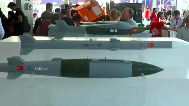 Türkiye'nin ilk hava-hava füzesi Göktuğ TEKNOFEST'te