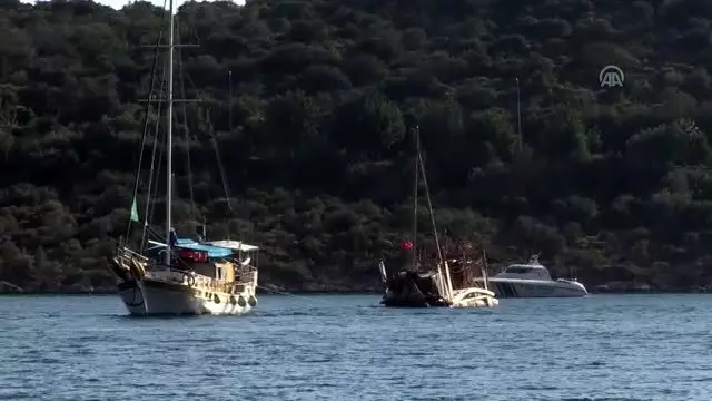 Antik dönem gemicilik simgesi 'Abora-IV' Kaş'a ulaştı Antik dönem gemicilik simgesi 'Abora-IV' Kaş'a ulaştı