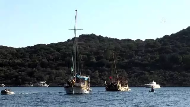 Antik dönem gemicilik simgesi 'Abora-IV' Kaş'a ulaştı Antik dönem gemicilik simgesi 'Abora-IV' Kaş'a ulaştı