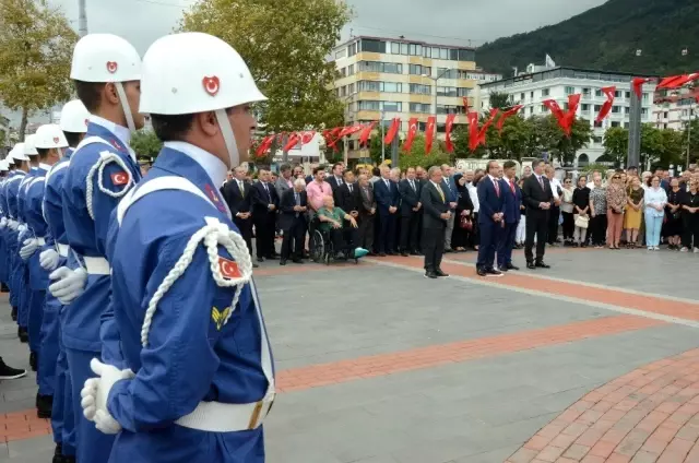 Atatürk'ün Ordu'ya gelişi, coşkuyla kutlandı