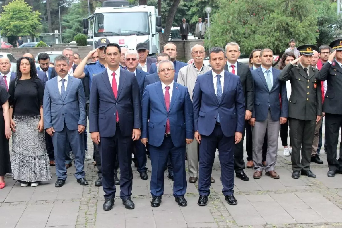 Çarşamba'da Gaziler Günü töreni