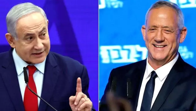 İsrail seçimleri: Çoğunluğu elde edemeyen Netanyahu, rakibine büyük koalisyon ve dönüşümlü... İsrail seçimleri: Çoğunluğu elde edemeyen Netanyahu, rakibine büyük koalisyon ve dönüşümlü...