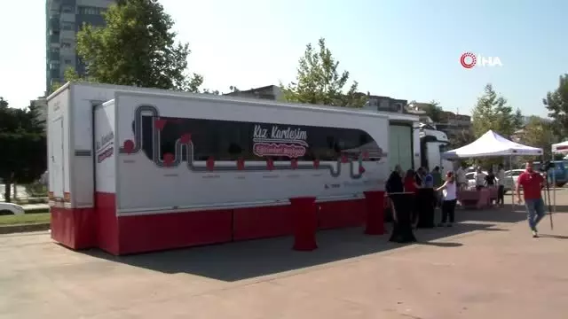 Kız Kardeşim Eğitim TIR'ı Trabzonlu kadınlarla buluştu