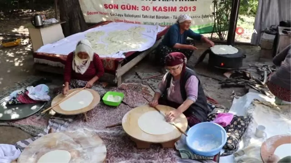 Köylerde kış hazırlığı imece usulü başladı