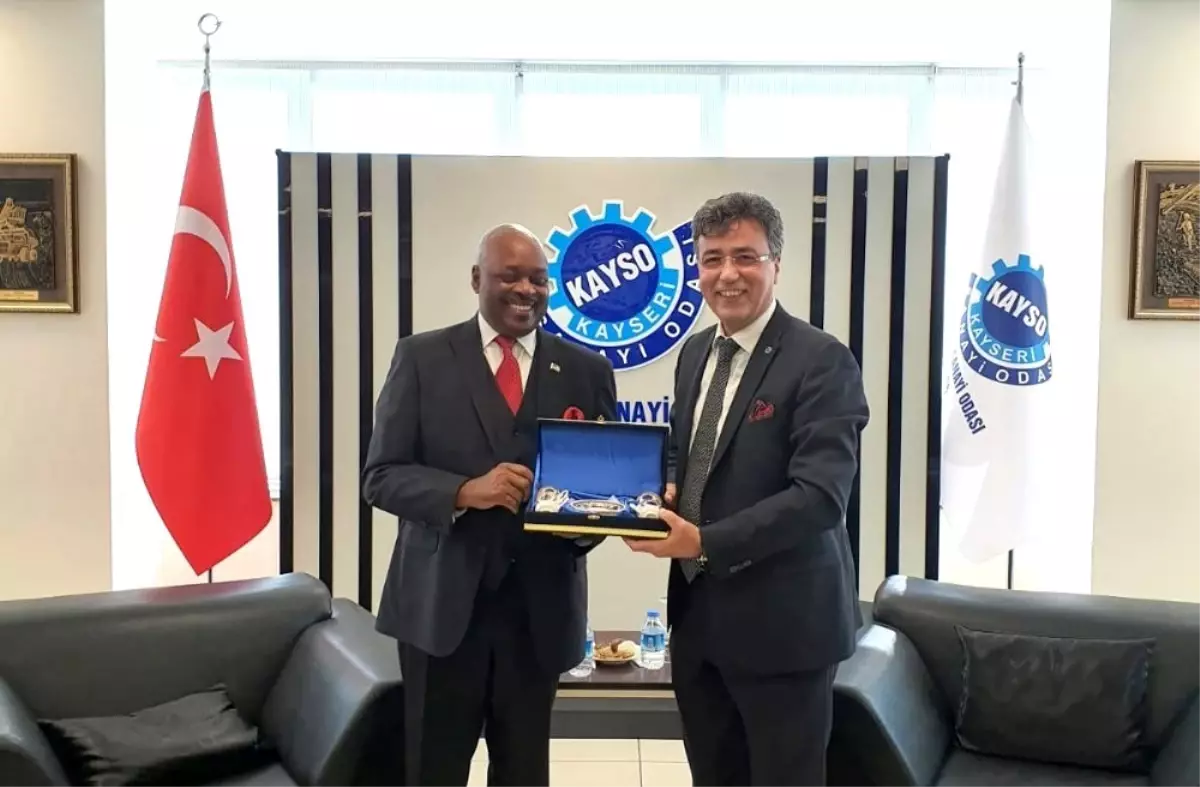 Ruanda Büyükelçisinden KAYSO'ya Ziyaret