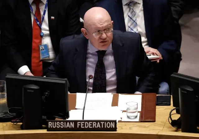 Rusya'nın BM Daimi Temsilcisi Nebenzya'dan İdlib tasarısı eleştirisi