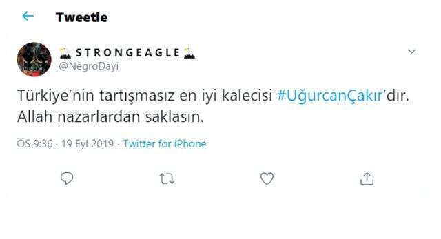Uğurcan Çakır sosyal medyayı salladı!