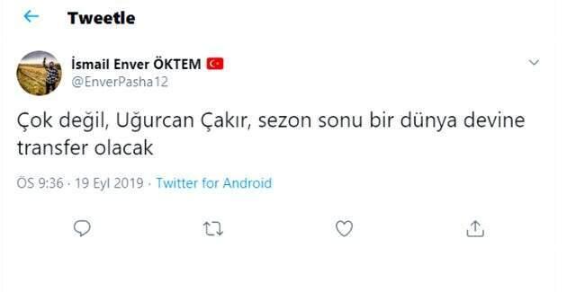 Uğurcan Çakır sosyal medyayı salladı!