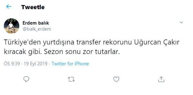 Uğurcan Çakır sosyal medyayı salladı!