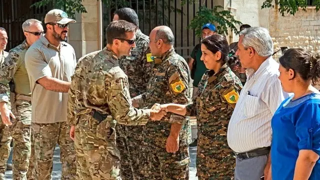 ABD'li generallerden güvenli bölge açıklaması: Tel Abyad ve Raselayn arasında kalan bölgede yoğunlaşıyoruz ABD'li generallerden güvenli bölge açıklaması: Tel Abyad ve Raselayn arasında kalan bölgede yoğunlaşıyoruz
