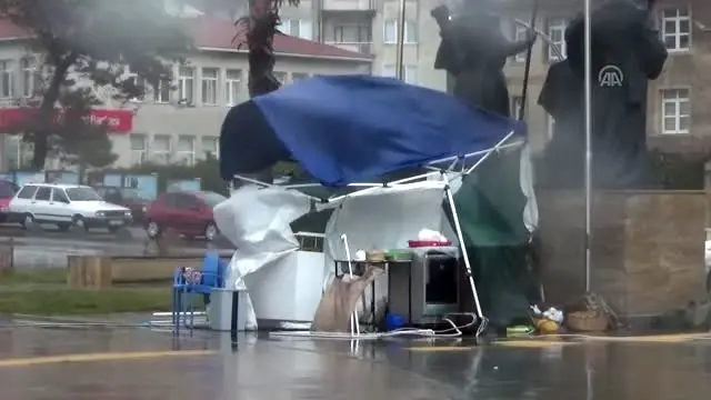 Batı Karadeniz'de kuvvetli rüzgar