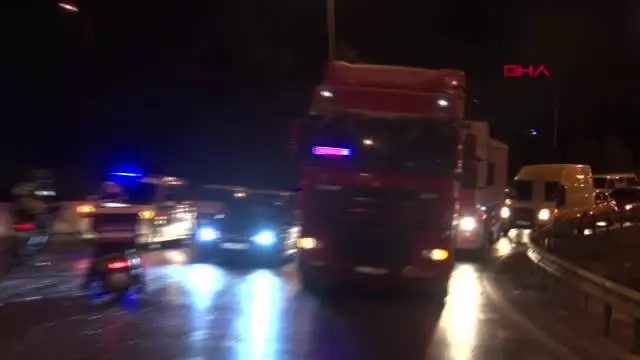 D-100 karayolu'nda trafik kazası: 2 yaralı