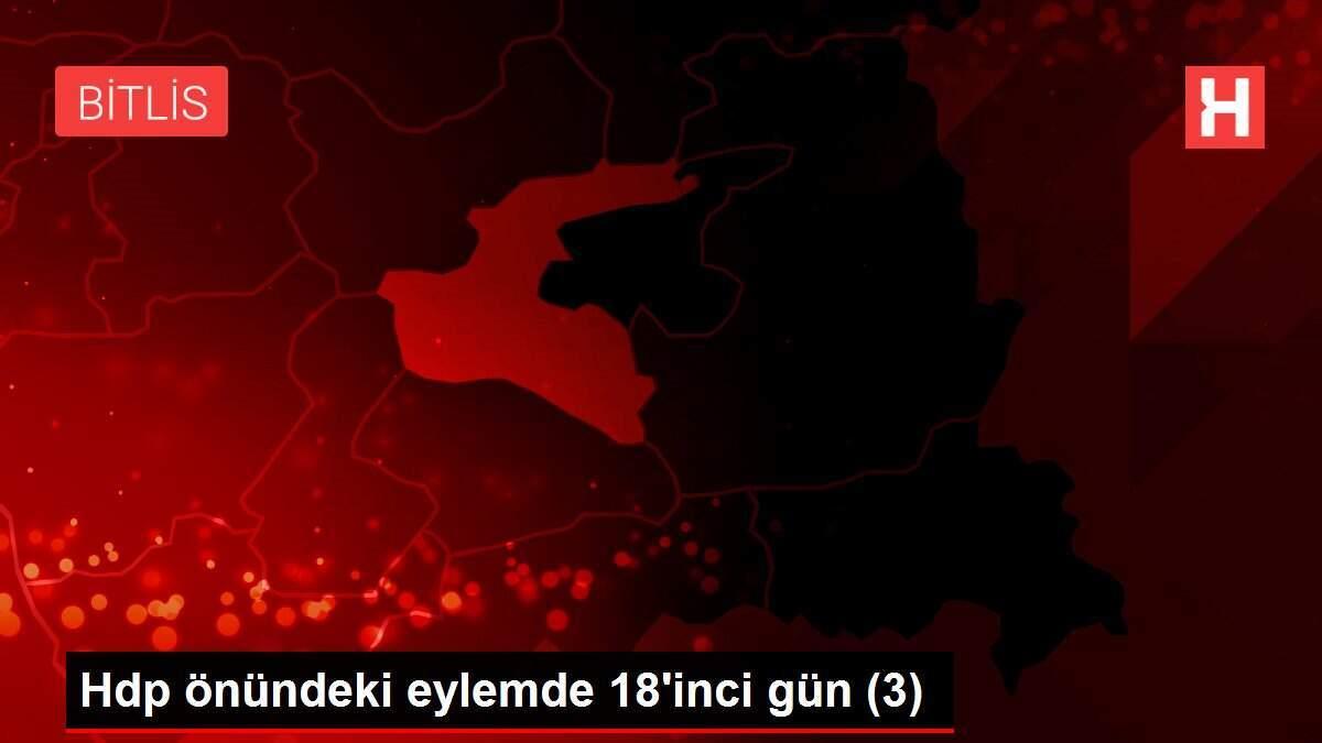 Hdp önündeki eylemde 18'inci gün (3)