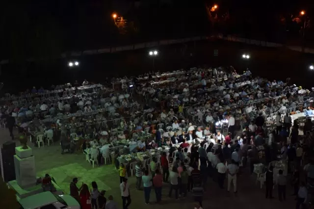 Köprübaşı'nda şehit yakınları ve gaziler yemekte buluştu