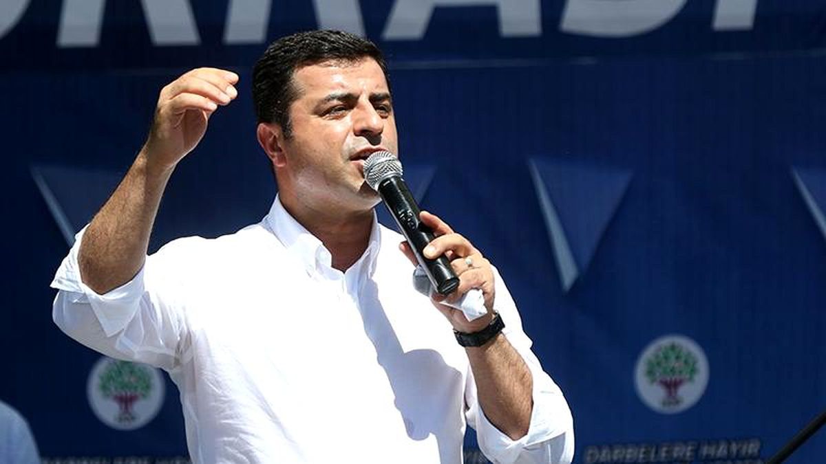 Hakkında yeniden tutuklama istenen Demirtaş'tan ilk yorum