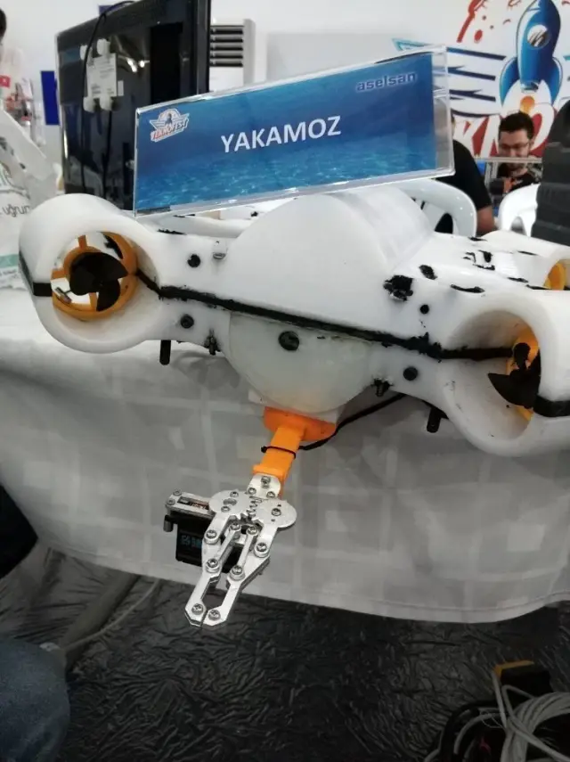 Teknofest'te Kayseri Anadolu Öğrenci Birliği'den İnsansız Sualtı Aracı Teknofest'te Kayseri Anadolu Öğrenci Birliği'den İnsansız Sualtı Aracı