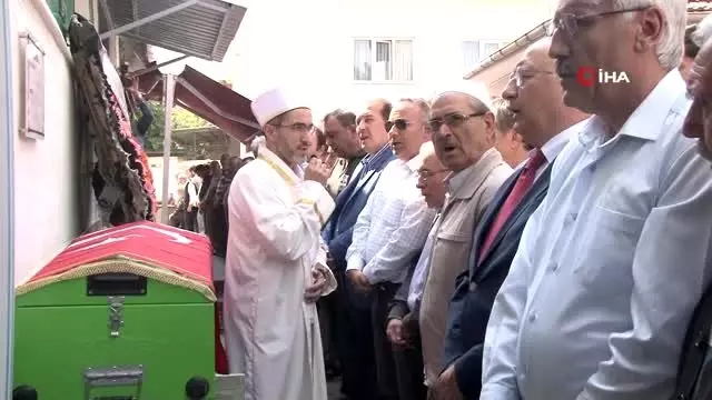 Tren kazasından hayatını kaybeden Makinist Tunaboylu son yolculuğuna uğurlandı