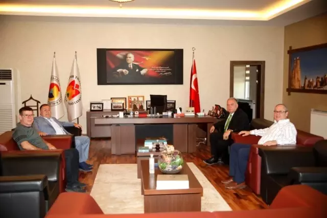 Turgutlu Ticaret ve Sanayi Odası'ndan NTSO'ya ziyaret