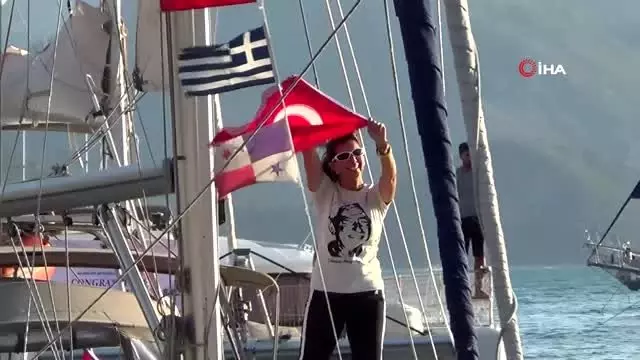 5 yılda dünya turu yapıp Marmaris'e geri döndüler 5 yılda dünya turu yapıp Marmaris'e geri döndüler