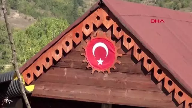 Bartın çocukluk hayalini köyünde gerçekleştirdi Bartın çocukluk hayalini köyünde gerçekleştirdi