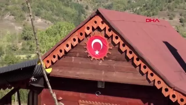 Bartın çocukluk hayalini köyünde gerçekleştirdi Bartın çocukluk hayalini köyünde gerçekleştirdi