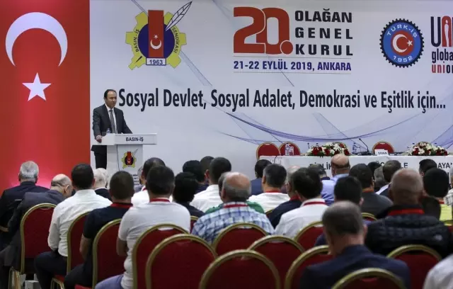 Basın-İş Sendikası 20. Olağan Genel Kurulu toplandı