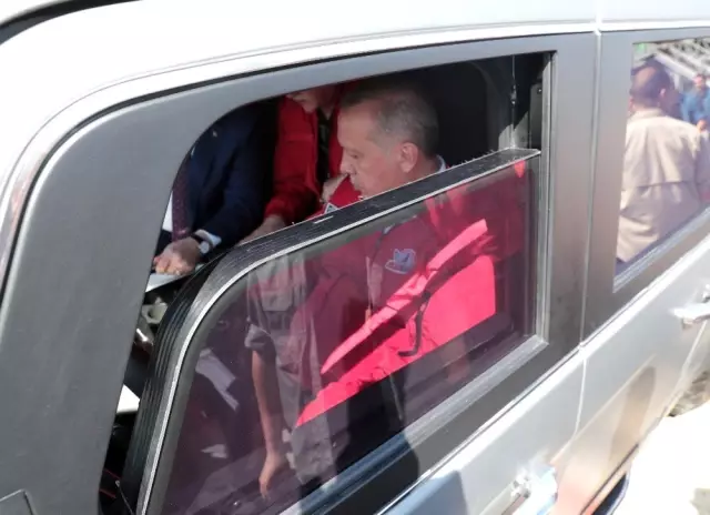 Cumhurbaşkanı Erdoğan, yerli pikap aracını kullandı