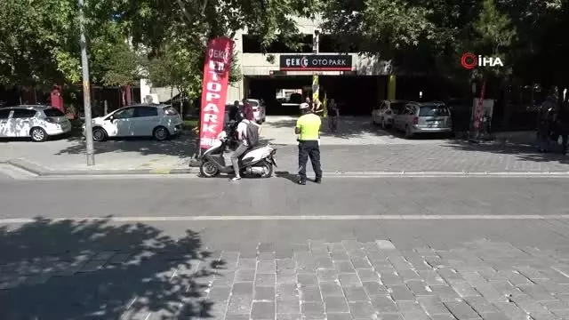 Emniyet kemeri takmayan sürücü: