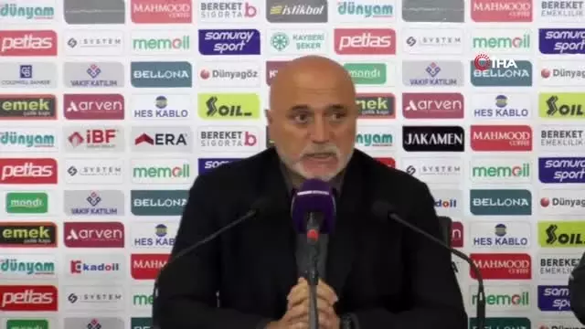 Hikmet Karaman: 'Skordan memnun değiliz' Hikmet Karaman: 'Skordan memnun değiliz'