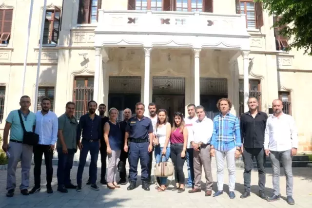 İl Jandarma Komutanı Çarıkcıoğlu, gazetecilerle bir araya geldi