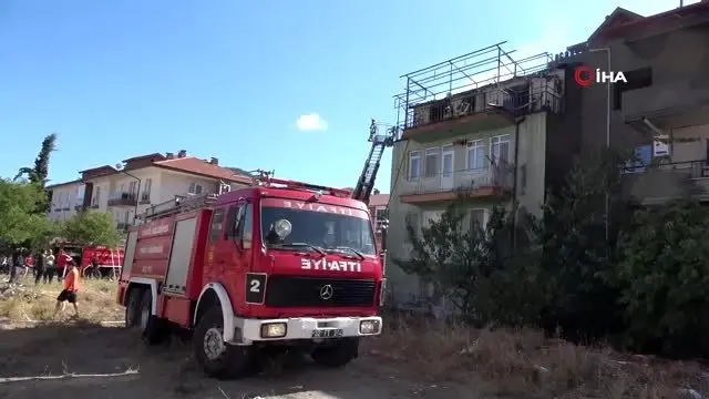 Isparta�da ev yangınında korku dolu anlar Haberler