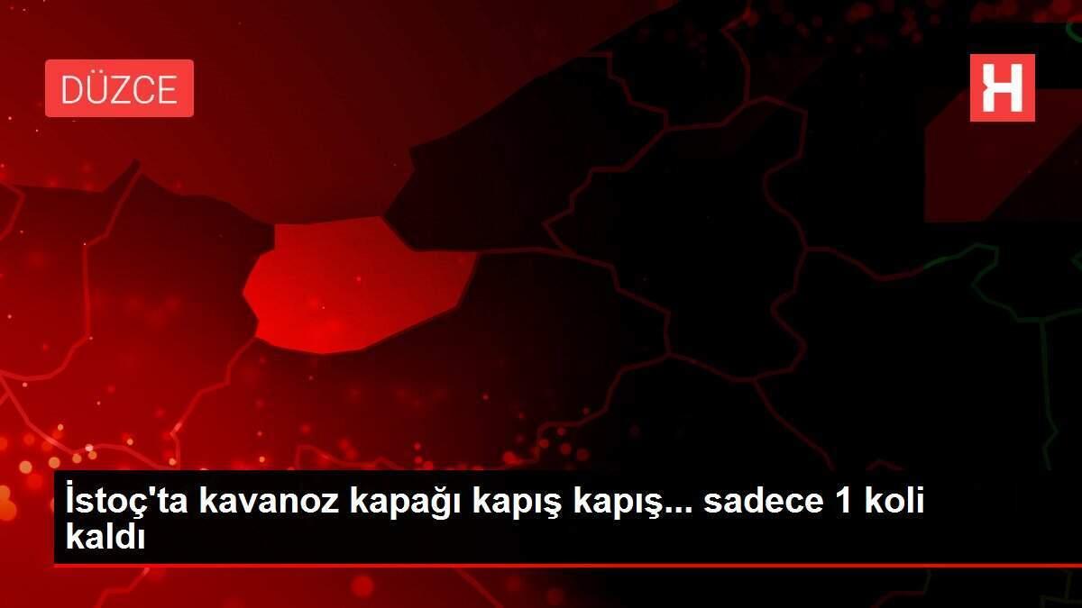 İstoç'ta kavanoz kapağı kapış kapış... sadece 1 koli kaldı