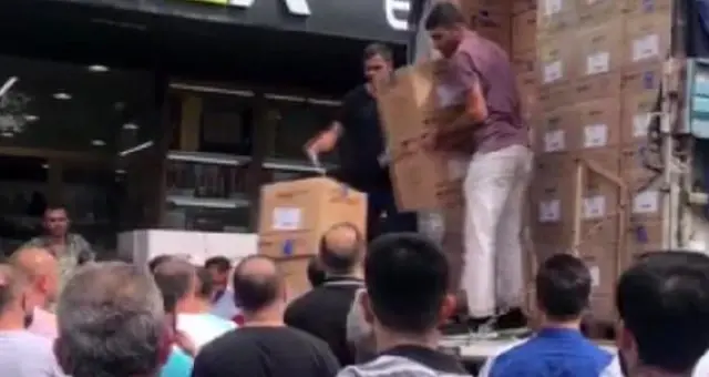 Kavanoz kapağı yok satıyor! 1 kamyon mal yarım saat içerisinde tükeniyor