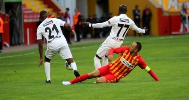 Kayserispor evinde Denizlispor ile berabere kaldı