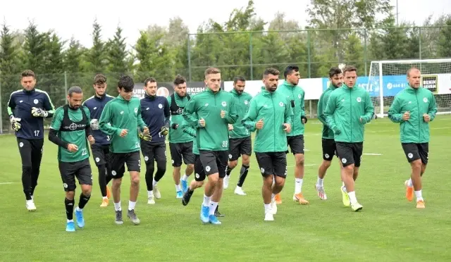 Konyaspor, Kayserispor maçı hazırlıklarına başladı