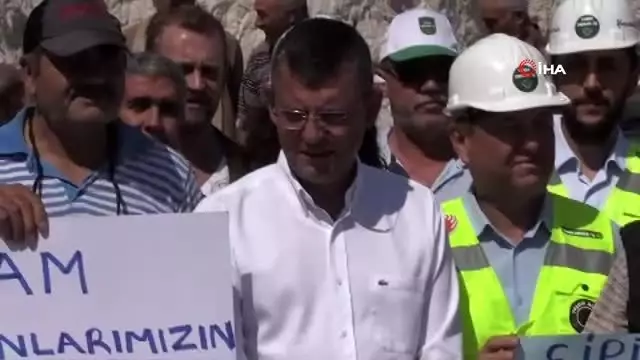 Köylülerden taş ocağı tepkisi Köylülerden taş ocağı tepkisi