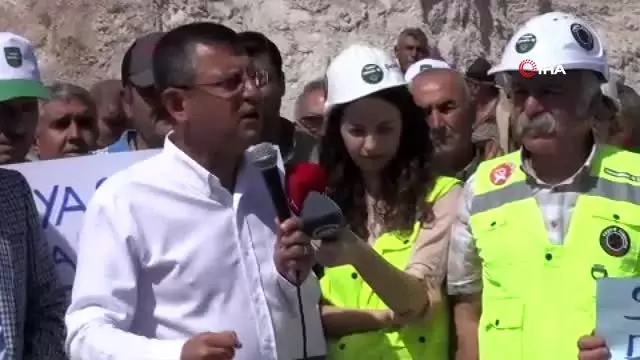 Köylülerden taş ocağı tepkisi Köylülerden taş ocağı tepkisi