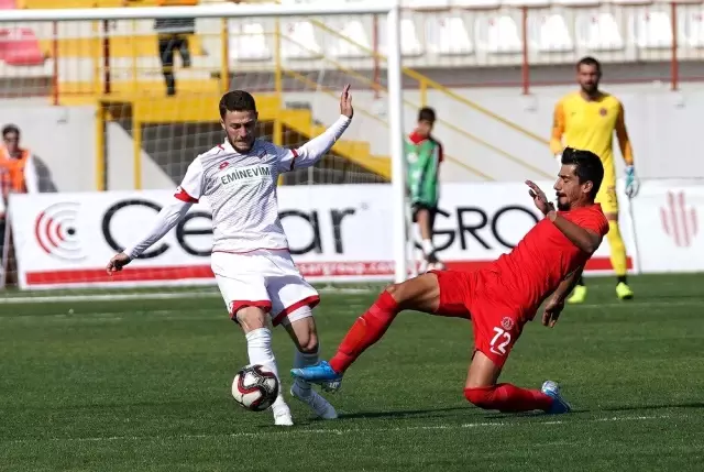 TFF 1. Lig: Cesar Grup Ümraniyespor: 1 - Boluspor: 1 TFF 1. Lig: Cesar Grup Ümraniyespor: 1 - Boluspor: 1