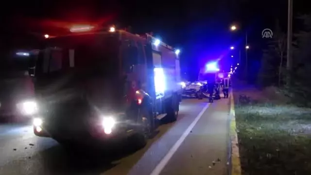 Trafik kazası: 1 ölü, 2 yaralı