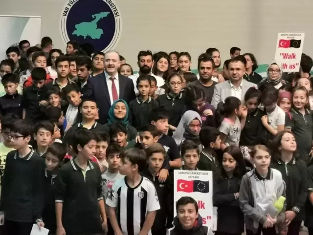 Van'da 'Avrupa Hareketlilik Haftası' etkinlikleri Van'da 'Avrupa Hareketlilik Haftası' etkinlikleri