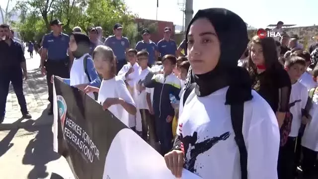 Avrupa Hareket Haftası yürüyüşü yapıldı Avrupa Hareket Haftası yürüyüşü yapıldı