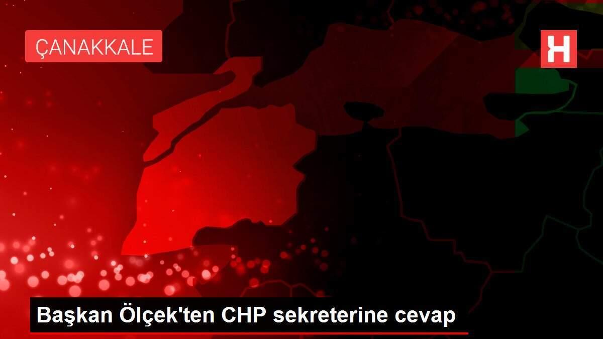 Başkan Ölçek'ten CHP sekreterine cevap Başkan Ölçek'ten CHP sekreterine cevap