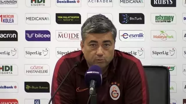 BtcTurk Yeni Malatyaspor - Galatasaray maçının ardından - Levent Şahin BtcTurk Yeni Malatyaspor - Galatasaray maçının ardından - Levent Şahin