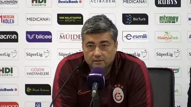 BtcTurk Yeni Malatyaspor - Galatasaray maçının ardından - Levent Şahin BtcTurk Yeni Malatyaspor - Galatasaray maçının ardından - Levent Şahin