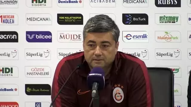 BtcTurk Yeni Malatyaspor - Galatasaray maçının ardından - Levent Şahin BtcTurk Yeni Malatyaspor - Galatasaray maçının ardından - Levent Şahin