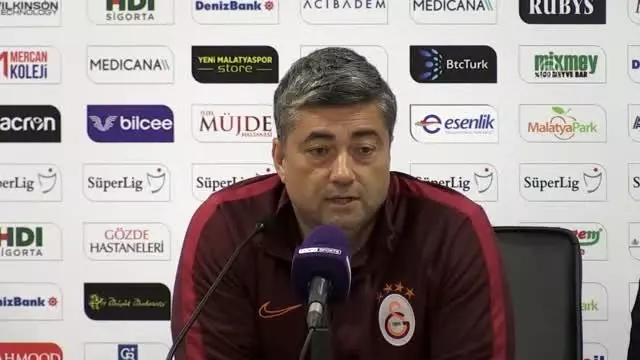 BtcTurk Yeni Malatyaspor - Galatasaray maçının ardından - Levent Şahin BtcTurk Yeni Malatyaspor - Galatasaray maçının ardından - Levent Şahin
