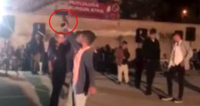 Düğünde silahla havaya ateş açan iki çocuğun görüntüleri tepkiye neden oldu