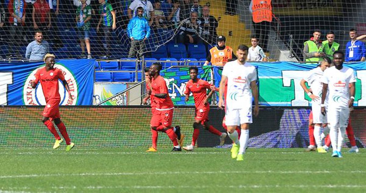Gazişehir Gaziantep, Çaykur Rizespor'u 2-1 mağlup etti!