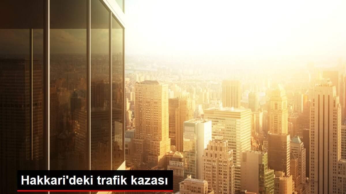 Hakkari'deki trafik kazası Hakkari'deki trafik kazası