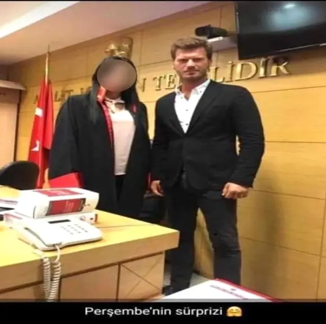 Kıvanç Tatlıtuğ ile fotoğraf çektiren kadın hakim hakkında inceleme başlatıldı